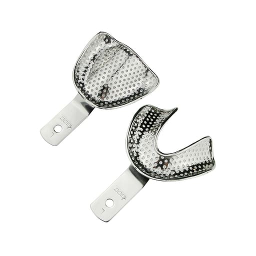 GDC Impression Trays Edentulous Perforated S/8 Instruments Kit (ITRLEDPP8)