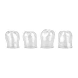 Tor Vm Transparent Crowns 64 pcs- Posterior No 1.911 - 5
