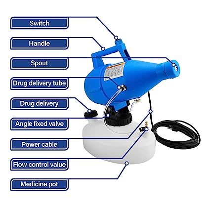 Automatic Electric ULV Fogger Portable Flow Adjustable