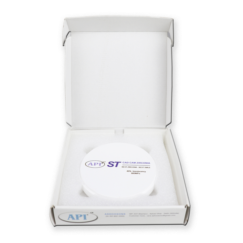 API Zirconia Dental Ceramics Blank - ST (A2 Series) 