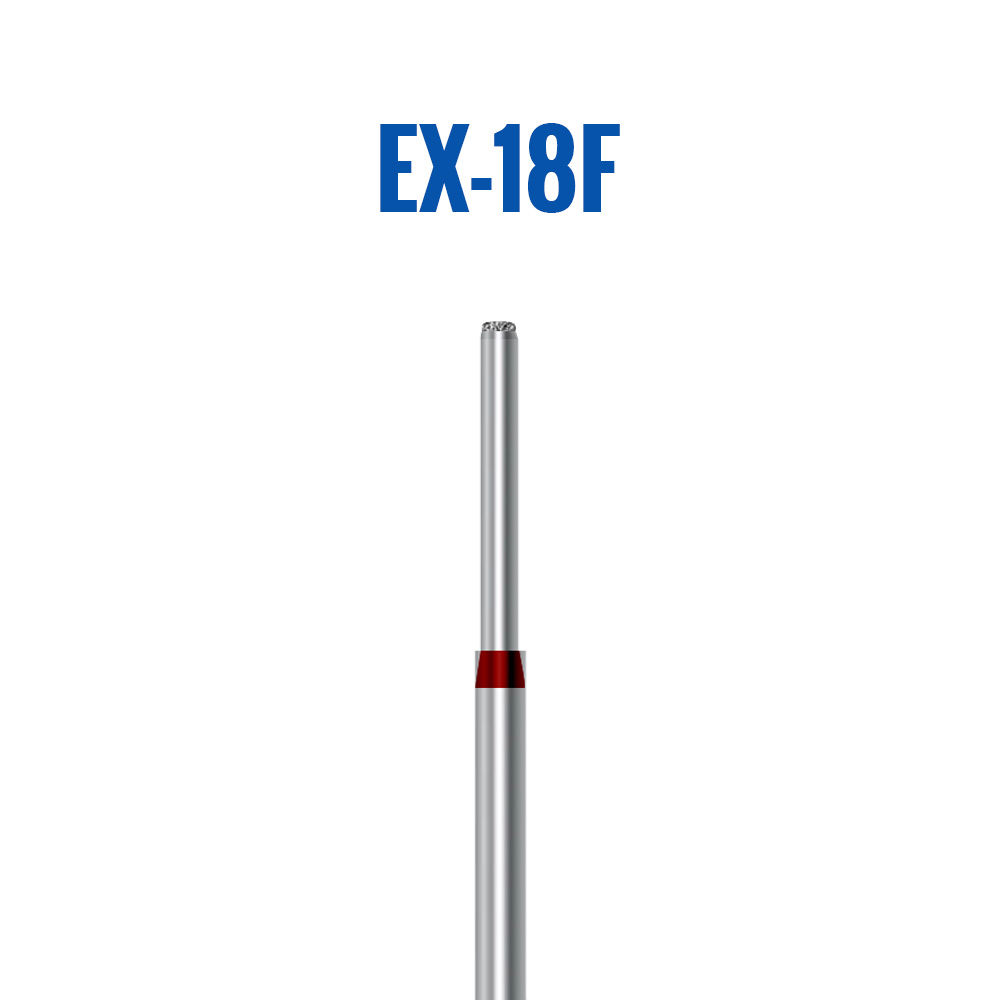 NewDiamond Special (Extra) Shape Diamond Bur EX-18F (Pack of 3)