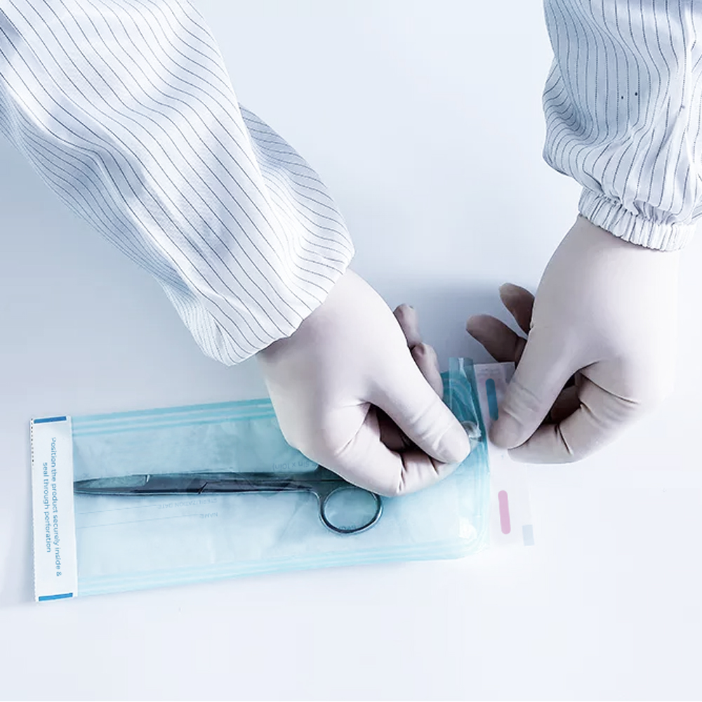 Waldent Self-Seal Sterilization Pouch - Medium (90x260mm) - For Scalers & Hand Instruments