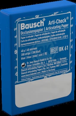 Bausch Arti-Check Dental Articulating Papers Micro Thin - 40µ Microns - 6