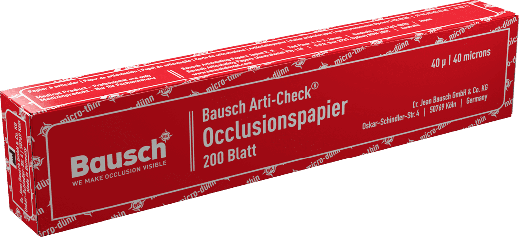 Bausch Arti-Check Dental Articulating Papers Micro Thin - 40µ Microns