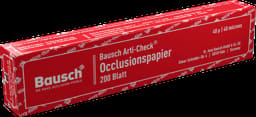 Bausch Arti-Check Dental Articulating Papers Micro Thin - 40µ Microns - 9