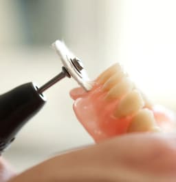 Jinguang White Denture Polishing Wool Brush HP - 3