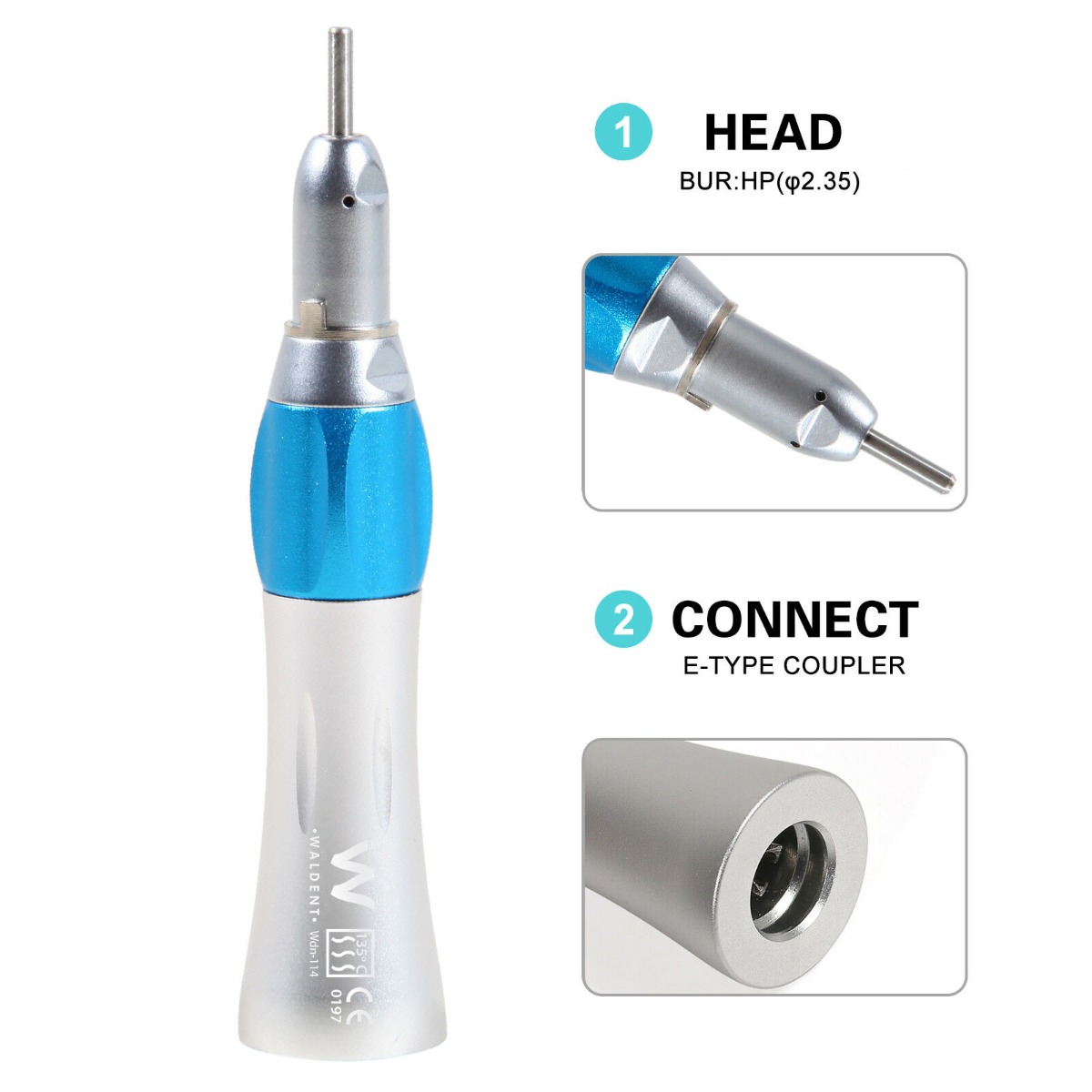 Waldent Straight Handpiece Special Edition (W-135)