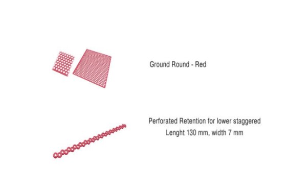 Dentaurum Waxes Retentions Red