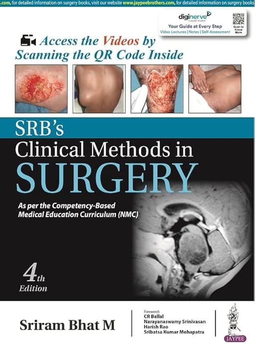 Jaypee Medical SRB's Clinical Methods In Surgery (ISBN - 658686)