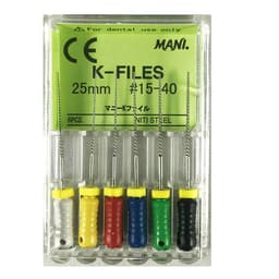 Mani K-File 25mm # 15-40