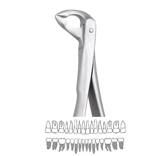 GDC Extraction Forceps Lower Roots - 974.00 Secure (Sfx974.00)