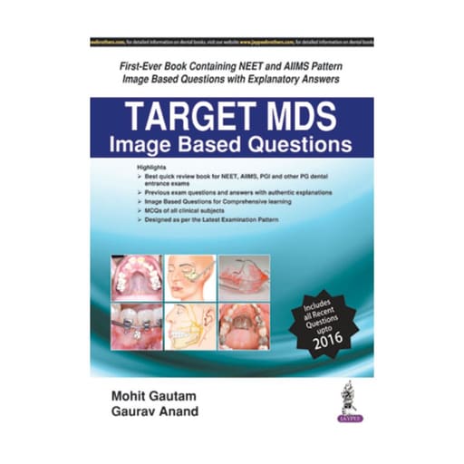 Jaypee Medical Target MDS: Image Based Questions (ISBN - 261663)