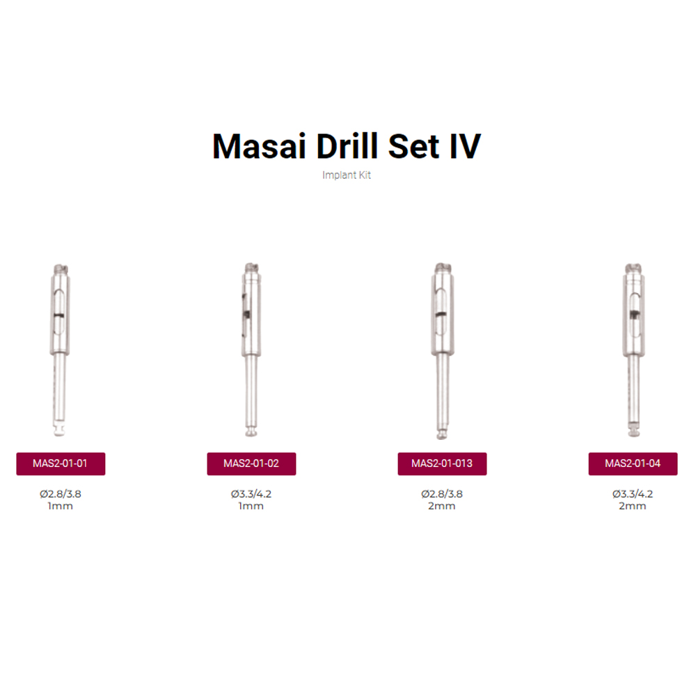 MCTBIO Masai Drill Kit- 4 (MAS4-01)