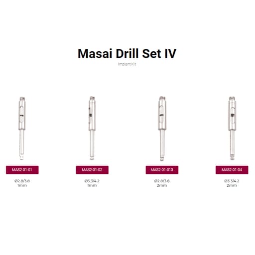 MCTBIO Masai Drill Kit- 4 (MAS4-01)