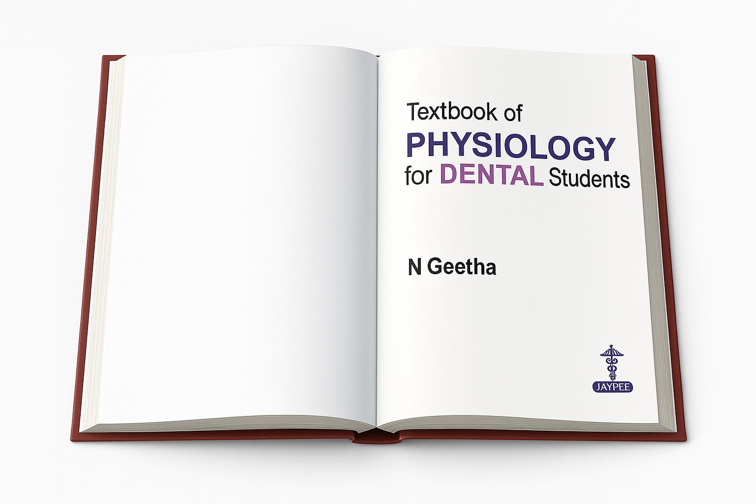 Jaypee Medical Textbook Of Physiology For Dental Students (ISBN - 165523)