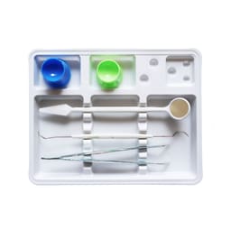 Cotisen Disposable Plastic Instrument Trays (Pack of 100) - 9