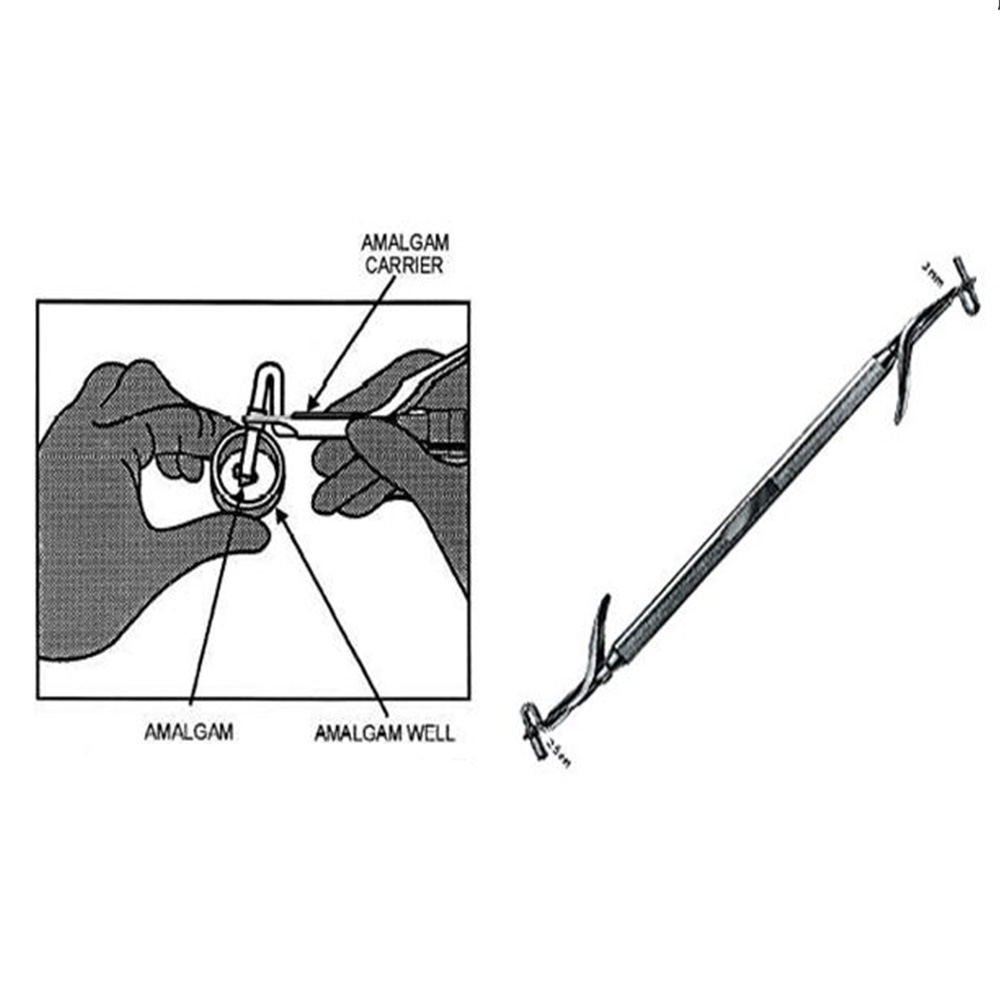 GDC Dental Amalgam Carrier Double Ended - Large/Regular (AC5202)