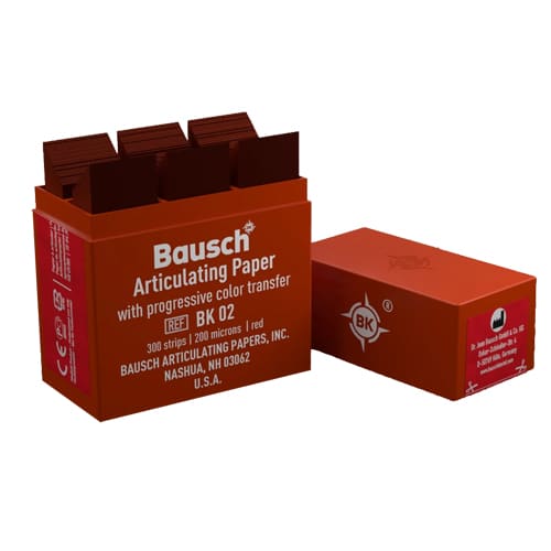 Bausch Dental Articulating Papers with Progressive Colour Transfer - 200µ Microns