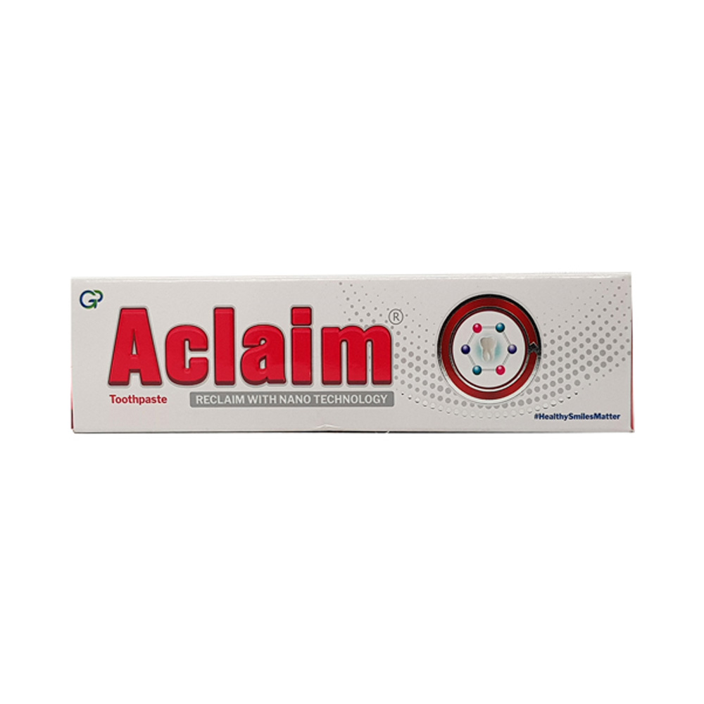 Group Pharma Aclaim Toothpaste With Nano Technology (Pack of 6)