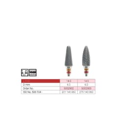 Labodent Tungsten Carbide HP Burs For Acrylic Resins - 5