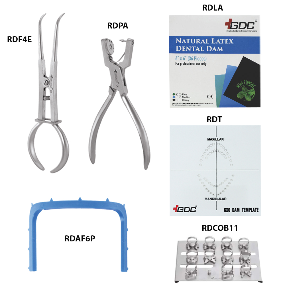 GDC Dental Rubber Dam Kit-Adult (DDK)