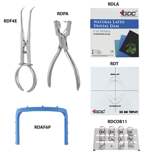 GDC Dental Rubber Dam Kit-Adult (DDK)