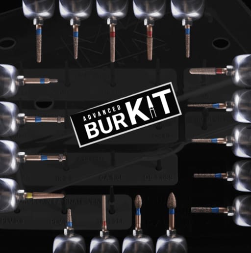 Mik Advanced Tooth Preparation Bur Kit (Pack of 19 Burs)
