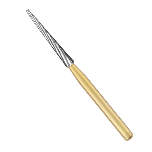 Ss White Cone Finishing Bur-12 Blades #7204 (Pk of 10)
