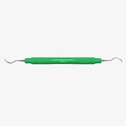 American Eagle Implant Instrument Barnhart 5-6 Posterior Green Resin Handle - AEIIB5-6X