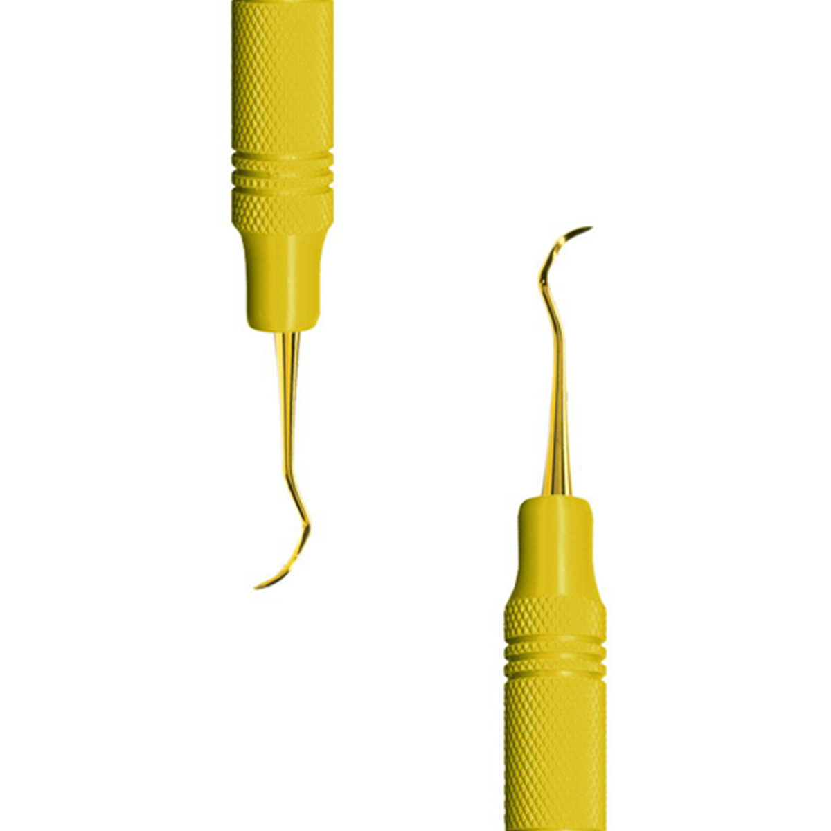 American Eagle Posterior Scaler 204S Talon Yellow Resin Handle with XP Technology - AES204SXPX