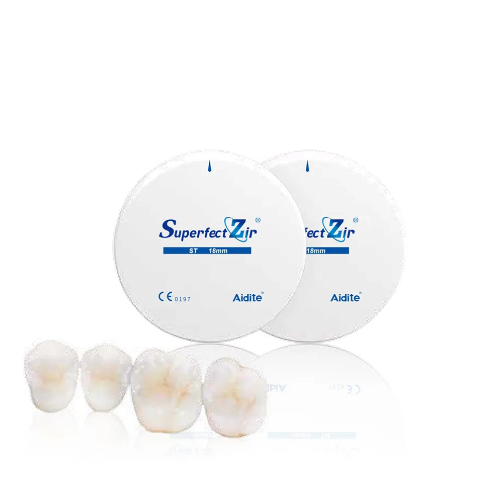 Aidite SuperfectZir Zirconia Blocks ST (Shaded)