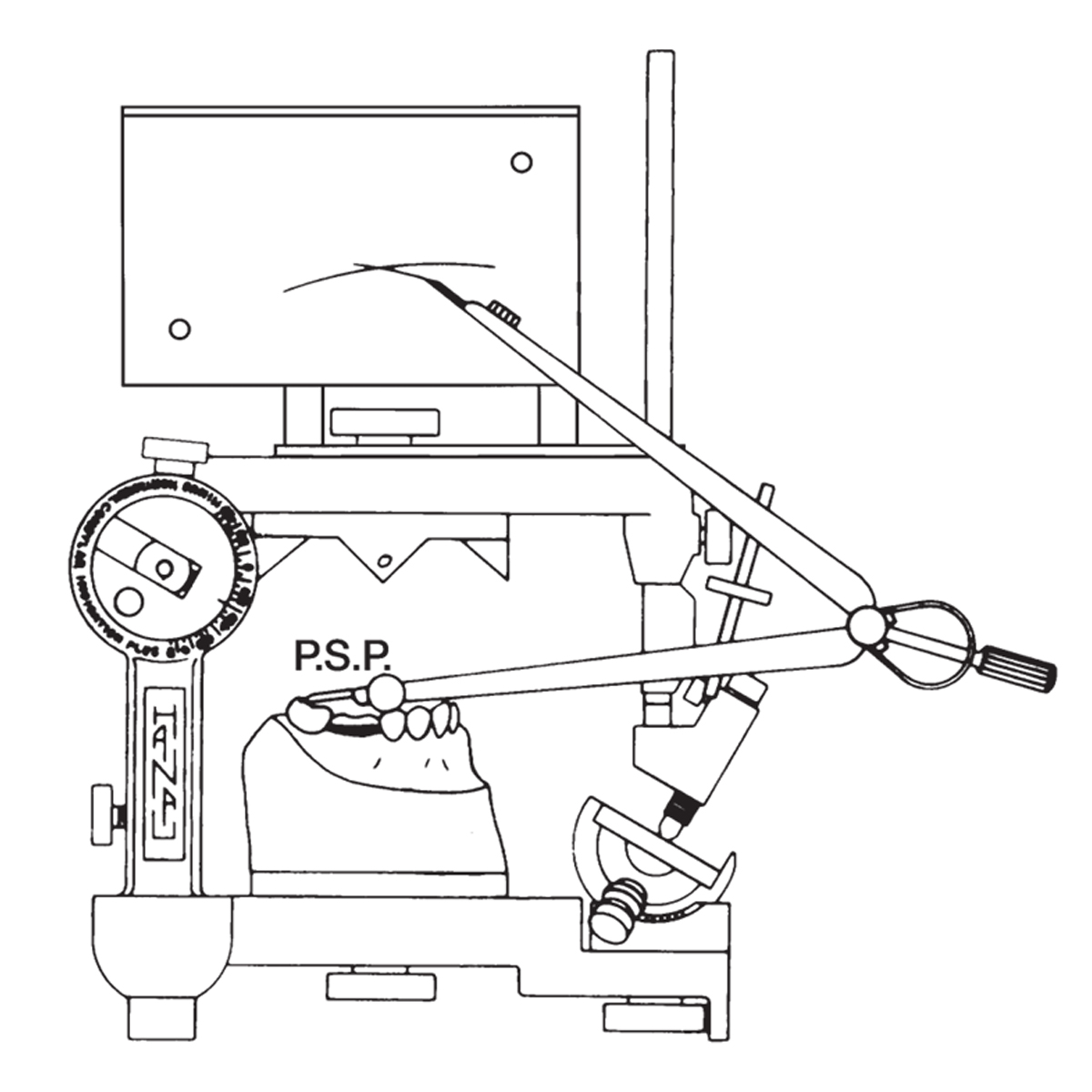 WhipMix Hanau Broadrick Occlusal Plane Anlyzer 006901-000