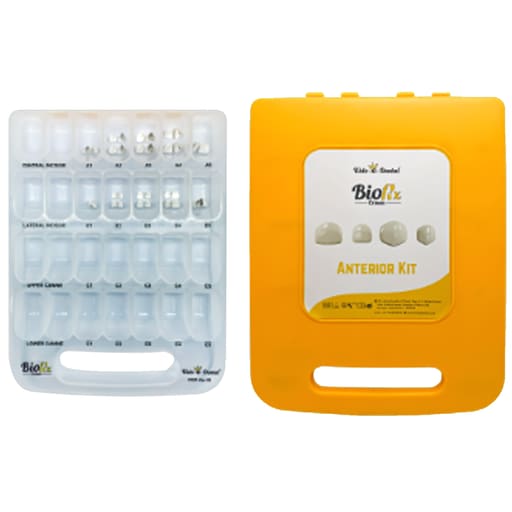 Kids-e-Dental Bioflx Anterior Crown Master Kit (20 Crowns)