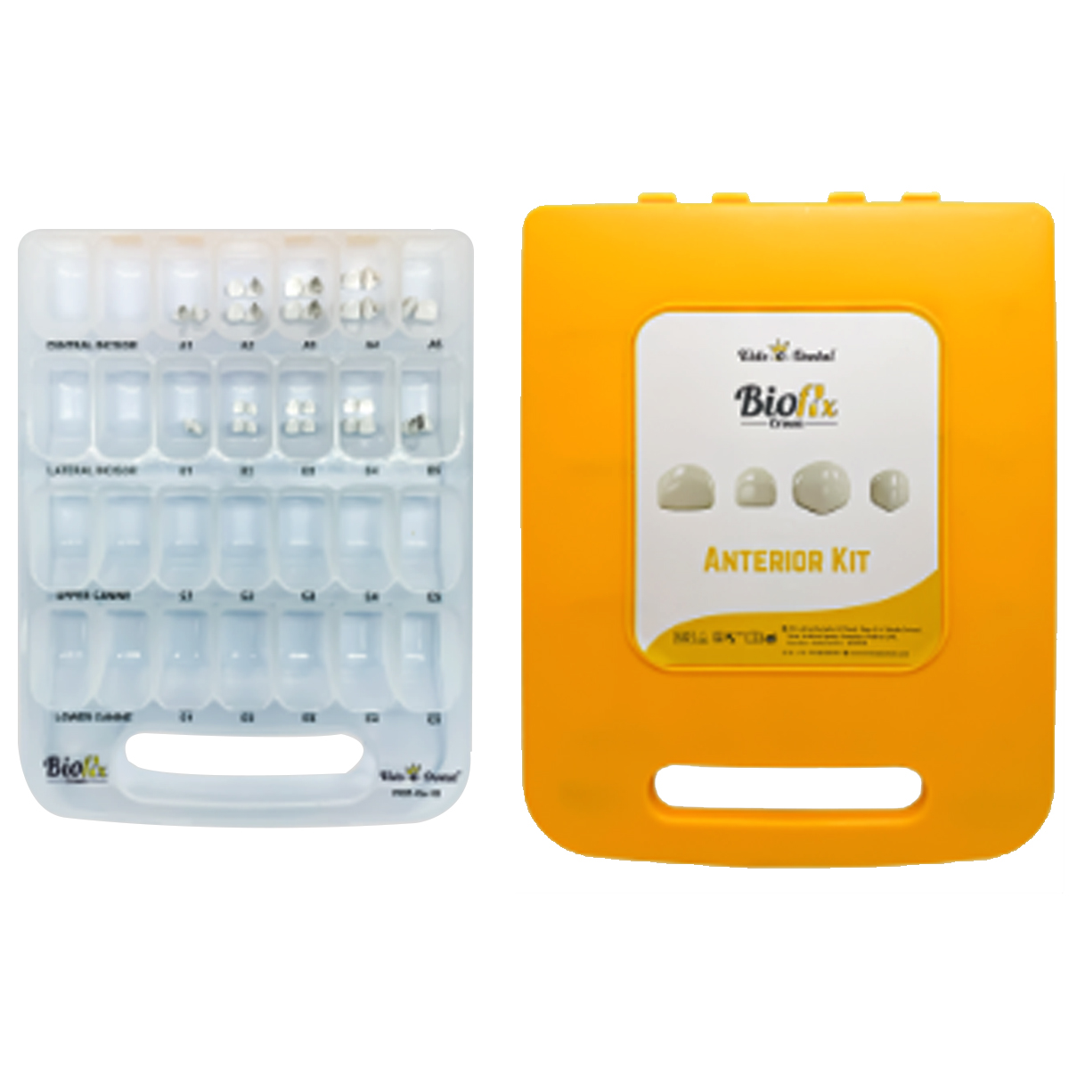 Kids-e-Dental Bioflx Anterior Crown Kits