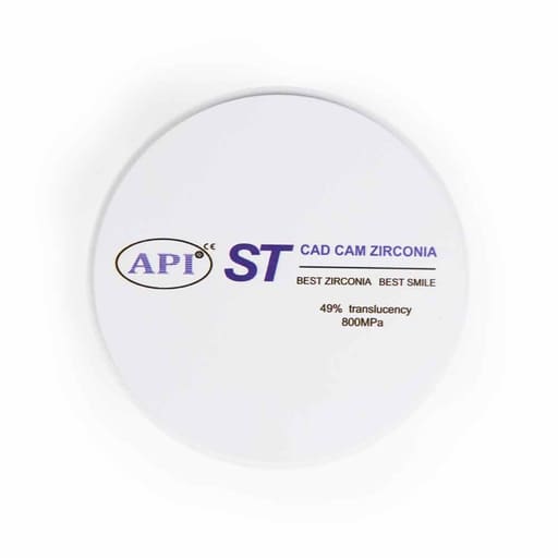API Zirconia Dental Ceramics Blank- ST (A1 Series) 