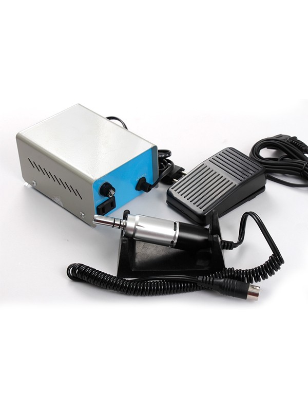 API Dental Micromotor Complete Set(Micromotor Engine+Foot Pedal+Control Box+Handpiece stand)