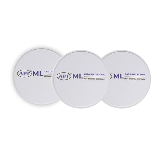 API Zirconia Dental Ceramics Blank - ML (A2 Series)