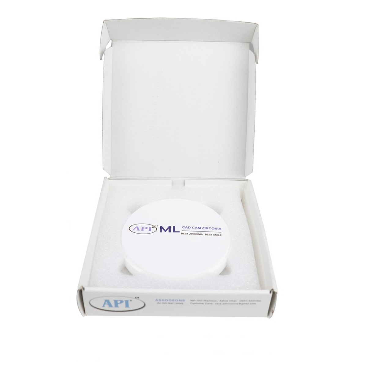 API Zirconia Dental Ceramics Blank - ML (A1 Series)