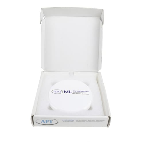 API Zirconia Dental Ceramics Blank - ML (A1 Series)