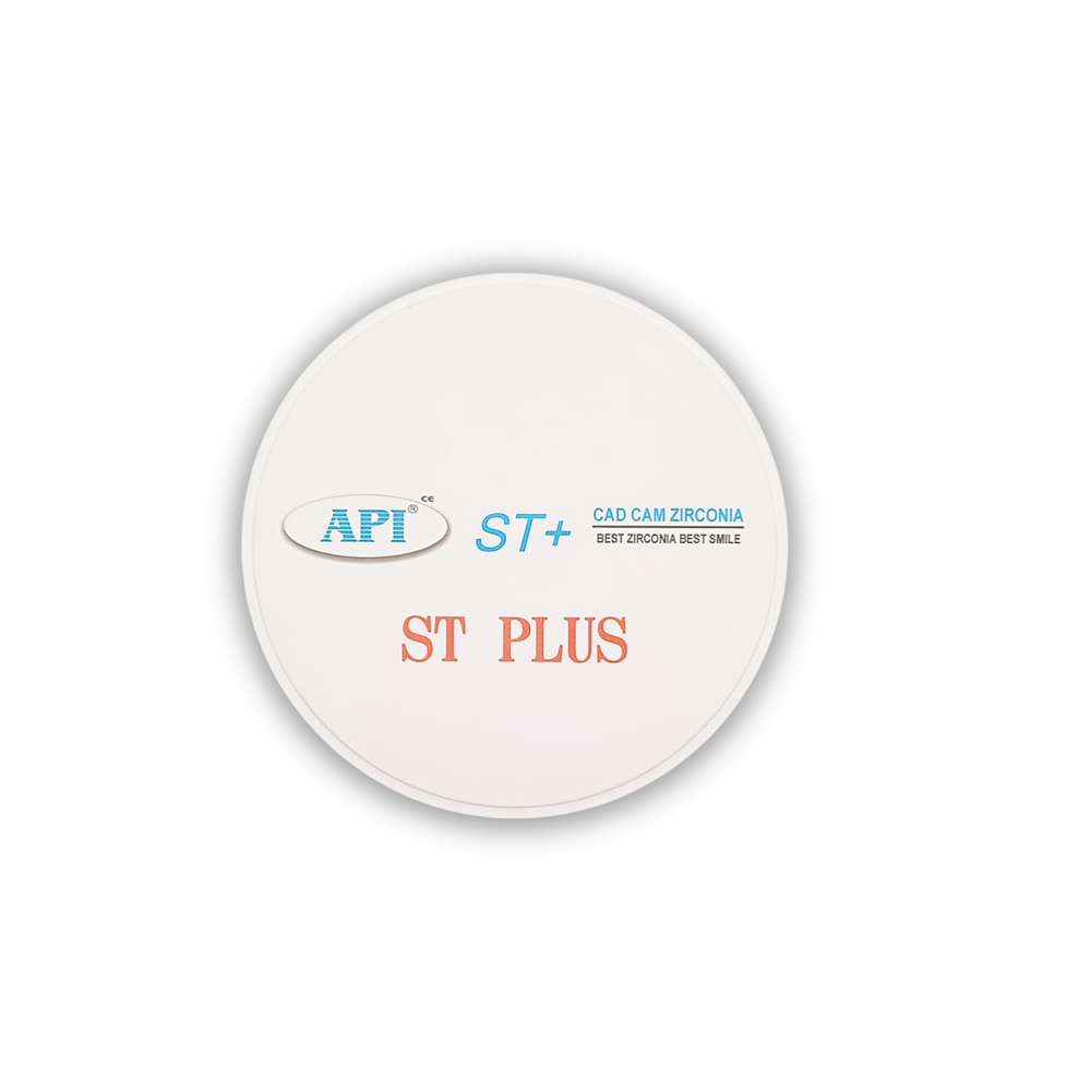 API Zirconia Dental Ceramics Blank White - ST Plus 98 x 12MM