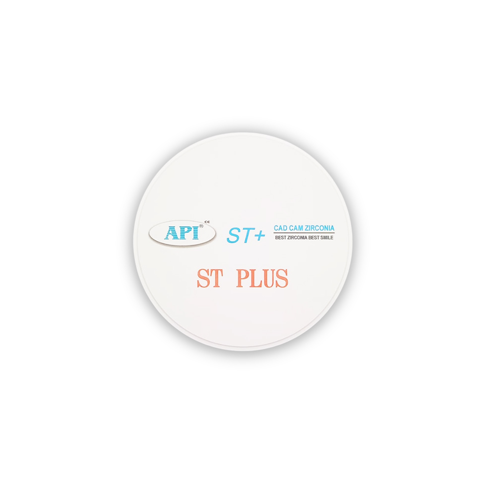 API Zirconia Dental Ceramics Blank White - ST Plus 98 x 14MM