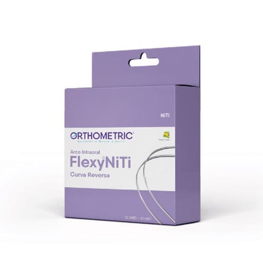 OrthoMetric Flexy NiTi Reverse Curve Intraoral Rectangular Archwire - 016X022 Lower - (52.18.2216)