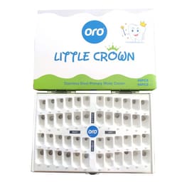 Oro SS Little Crown Primary Molar Kit - 48 Pcs