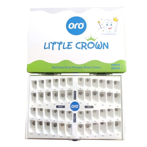 Oro SS Little Crown Primary Molar Kits