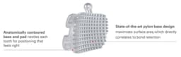Ortho Organizer Aria Low Profile Bracket Kit -5x5 ROTH .018(716-299) - 6