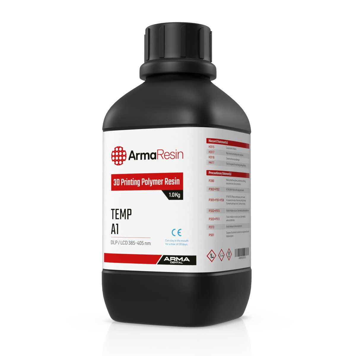 Arma Dental 3D Printing Resin - Temp (1 KG) - A1 (Short Expiry 06-2026)