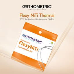 OrthoMetric Flexy NiTi Thermal 35ºC Archwires - Rectangular (10/Pk) - 8