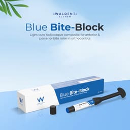 Waldent Blue Bite-Block - 12