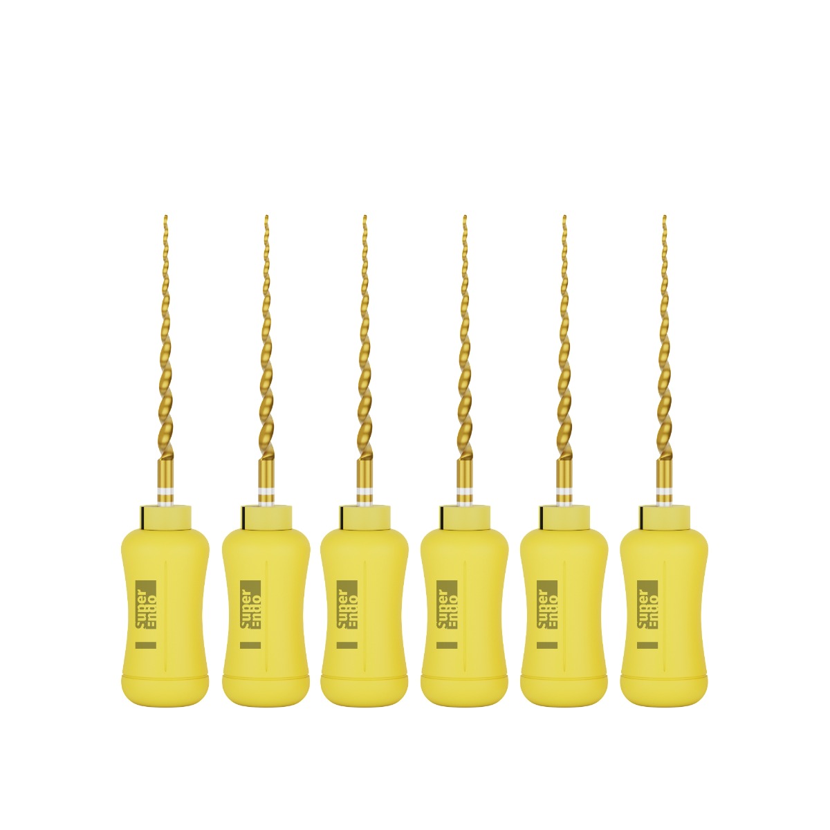 SuperEndo Gold Hand Protaper Files (Pack Of 6)   