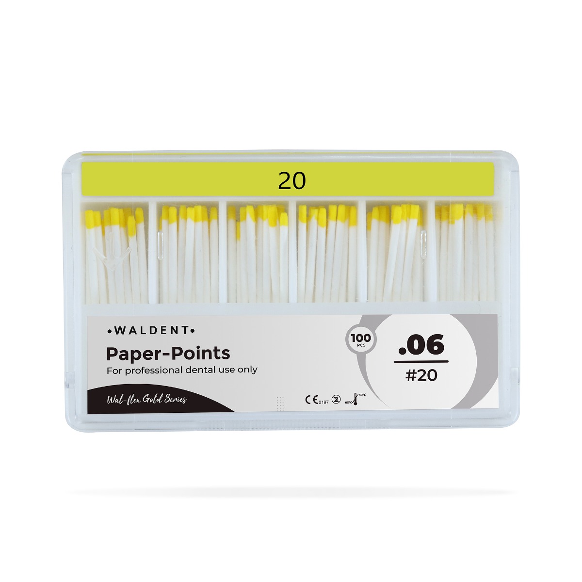 Waldent Paper Points 6%